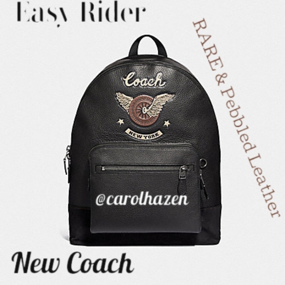 Coach Other - $598/$299 RARE Coach NY Easy Rider West Backpack